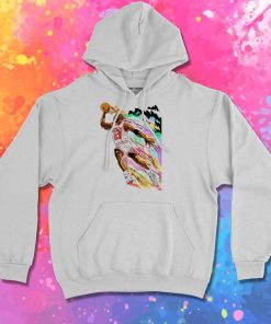 Fly Like Michael Jordan Watercolor Hoodie