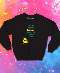 Friendly Lemon Advice Lemonade Sweatshirt