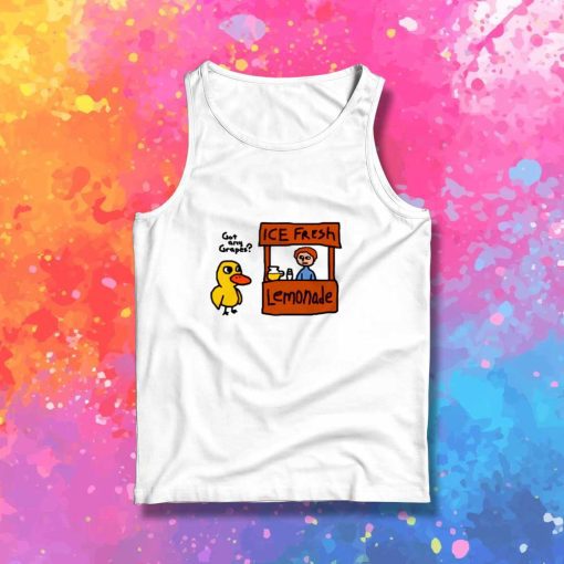 Got Any Grapes Ice Fresh Lemonade Tank Top
