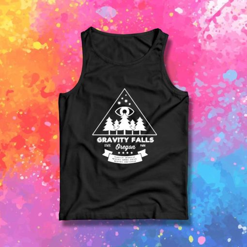 Gravity Falls Oregon State Park Tank Top