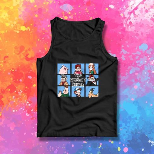 Gravity Falls The Mystery Bunch Tank Top
