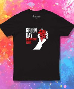 Green Day American Idiot Grenade T-Shirt