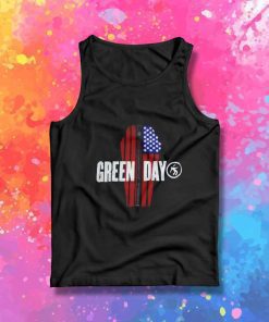 Green Day American Coffin Tank Top