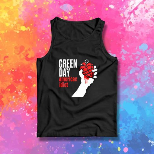 Green Day American Idiot Grenade Tank Top