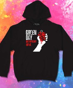 Green Day American Idiot Grenade Hoodie