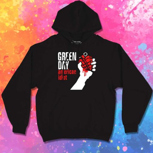 Green Day American Idiot Grenade Hoodie