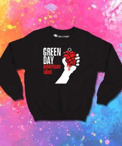 Green Day American Idiot Grenade Sweatshirt