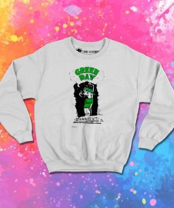 Green Day Burn Out Sweatshirt