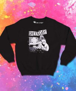 Green Day Disturbing Television Sweatshirt