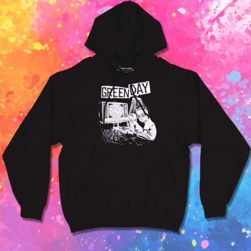 Green Day Disturbing Television Hoodie
