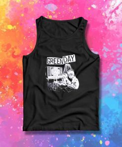 Green Day Disturbing Television Tank Top
