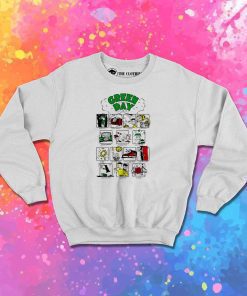 Green Day Dookie Strip Comic Sweatshirt