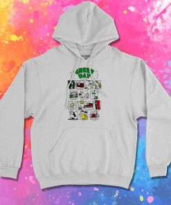 Green Day Dookie Strip Comic Hoodie