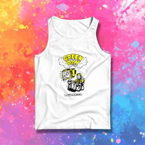 Green Day Long View Tank Top