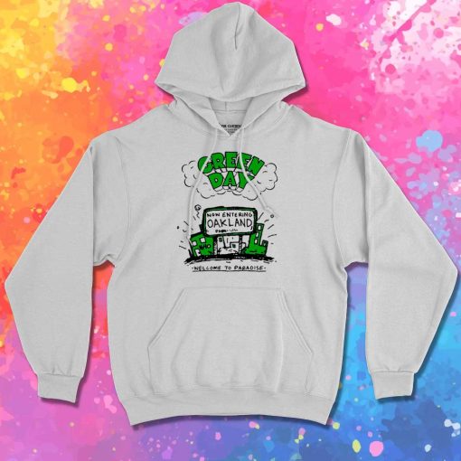 Green Day Welcome To Paradise Hoodie