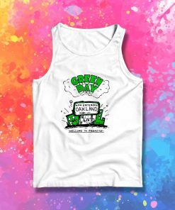 Green Day Welcome To Paradise Tank Top