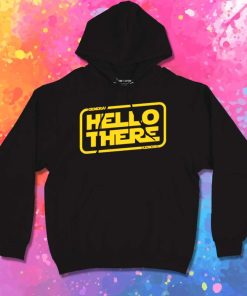 Hello There General Kenobi Star Wars Logo Hoodie