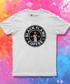 Hocus Pocus Black Flame Coffee T-Shirt