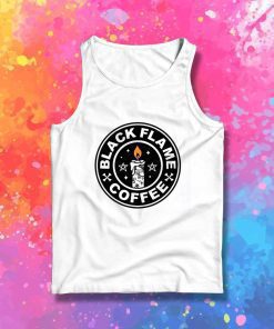 Hocus Pocus Black Flame Coffee Tank Top