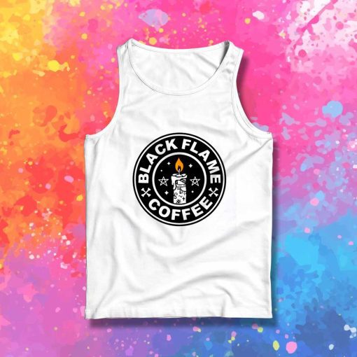 Hocus Pocus Black Flame Coffee Tank Top