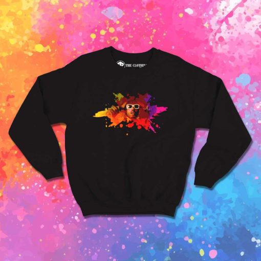 Juice Wrld Paint Splatter Sweatshirt