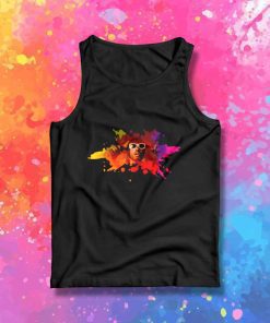 Juice Wrld Paint Splatter Tank Top