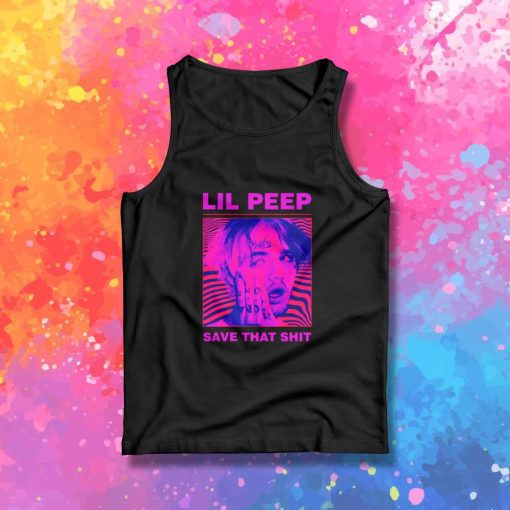 Lil Peep Save That Shit Tank Top