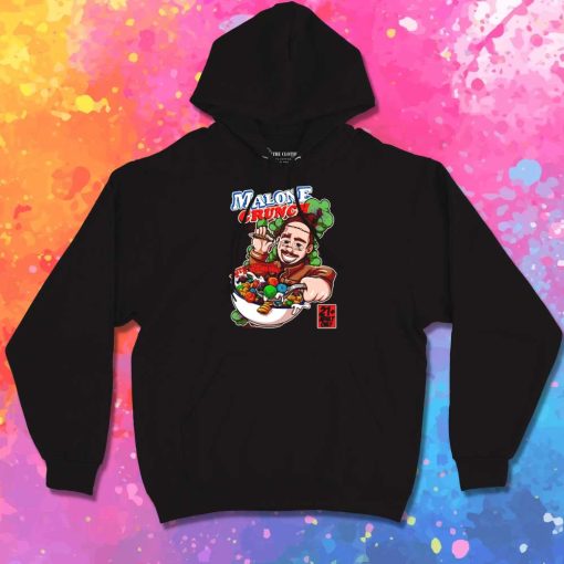 Malone Crunch Cereal Illustration Hoodie
