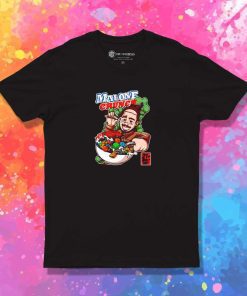 Malone Crunch Cereal Illustration T-Shirt