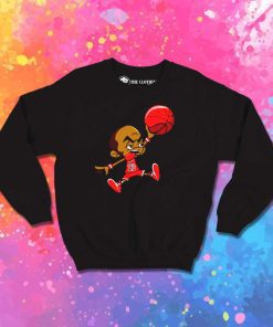 Michael Jordan 23 Cartoon Style Sweatshirt