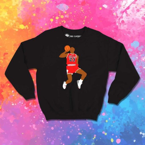 Michael Jordan Bulls No Face Sweatshirt
