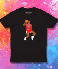 Michael Jordan Bulls No Face T-Shirt