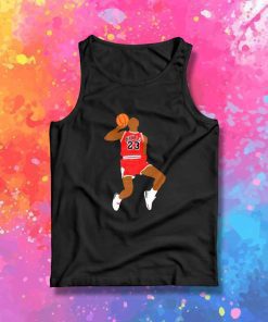 Michael Jordan Bulls No Face Tank Top