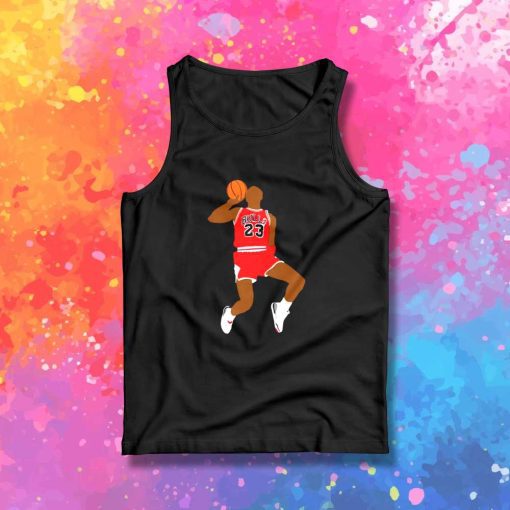 Michael Jordan Bulls No Face Tank Top