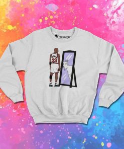 Michael Jordan Mirror GOAT Sweatshirt