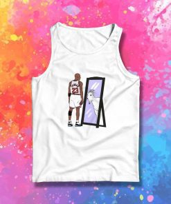 Michael Jordan Mirror GOAT Tank Top