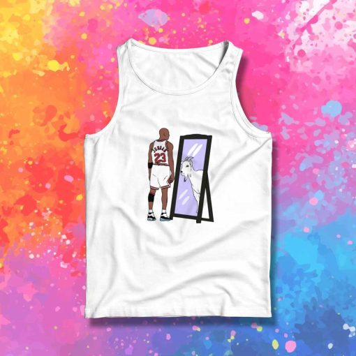 Michael Jordan Mirror GOAT Tank Top