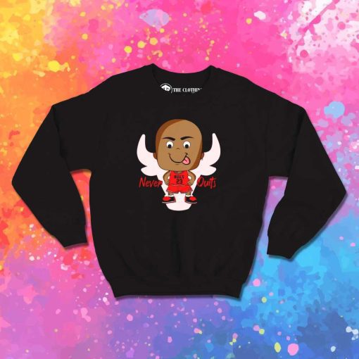 Michael Jordan Never Quits Sweatshirt