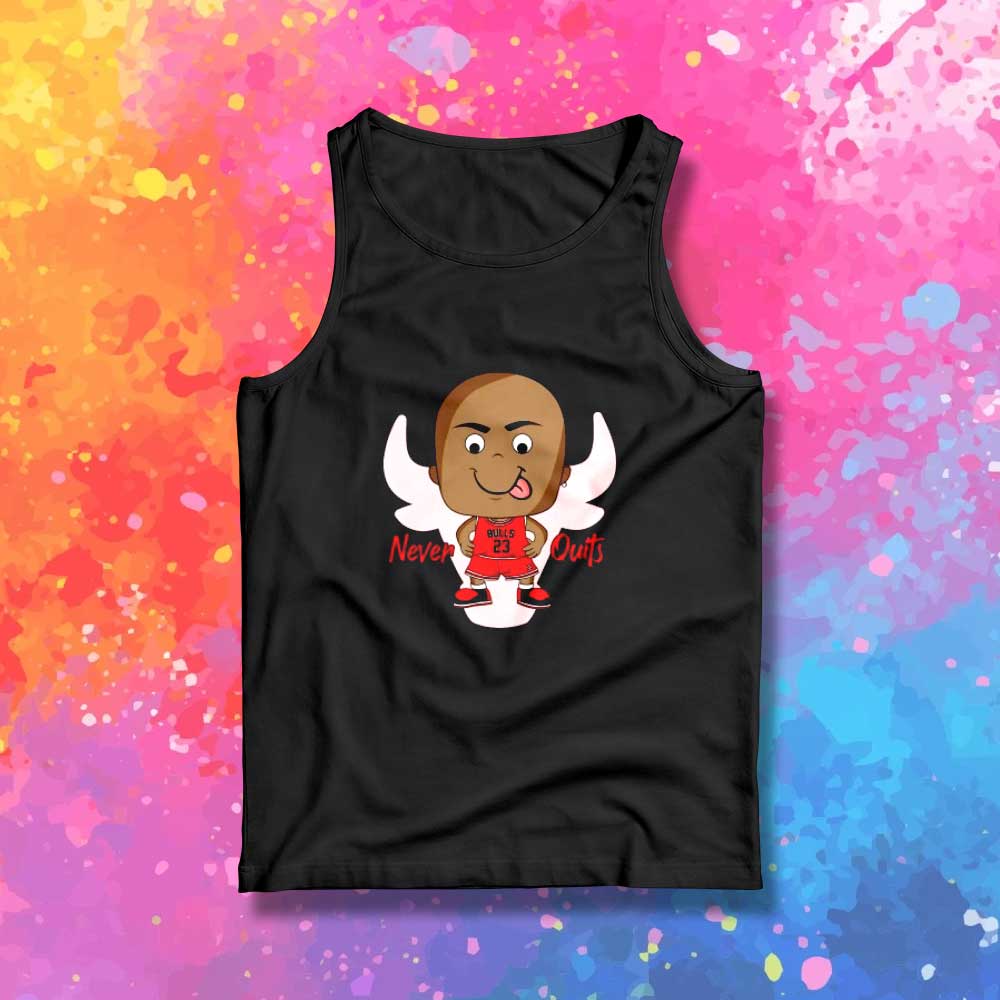 Michael Jordan Never Quits Tank Top