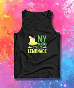 My Blood Type Is Lemonade Tank Top