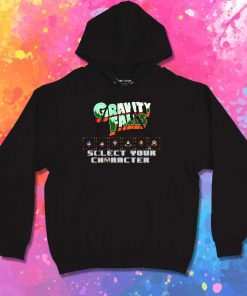 Pixelated Gravity Falls Game Retro Hoodie