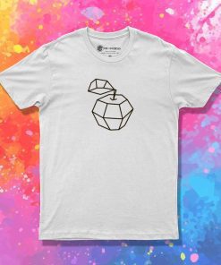 Polygonal Apple Picture T-Shirt