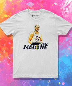 Post Karl Malone NBA T-Shirt