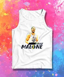 Post Karl Malone NBA Tank Top