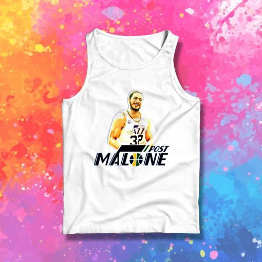 Post Karl Malone NBA Tank Top