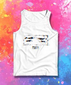 Post Malone Eyes Barbed Wire Tank Top