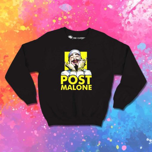 Post Malone Smiling Rapper Sweatshirt