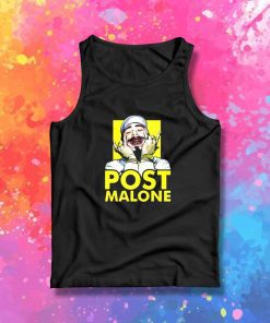 Post Malone Smiling Rapper Tank Top