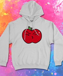 Pouty Kiss Face Apple Hoodie