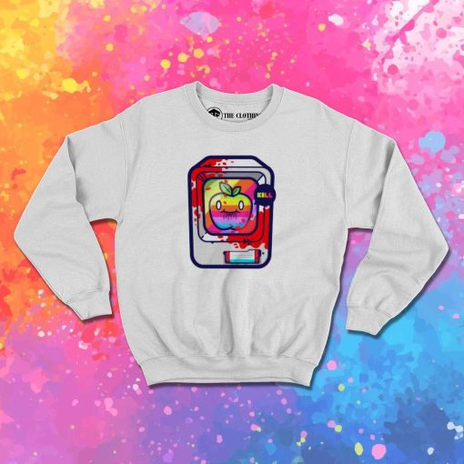 Rainbow Apple Kill You Sweatshirt
